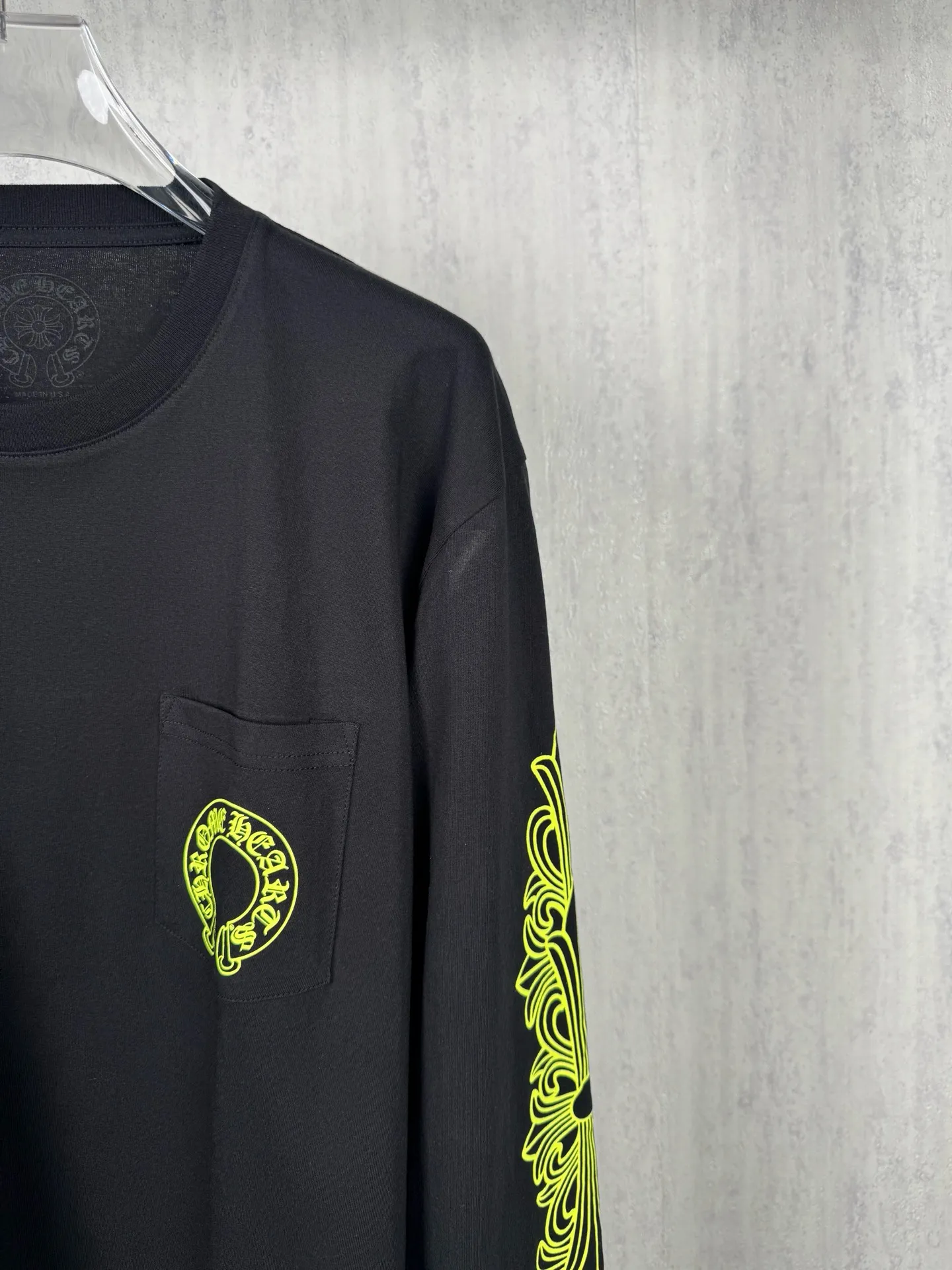 # Chrome Hearts Green Black T ，blackpink 。 Black ， 。 ， 3 Quality ， ， Versatile Quality : Black Size：S M L